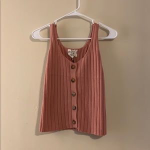 NWT Sweater-like tank top